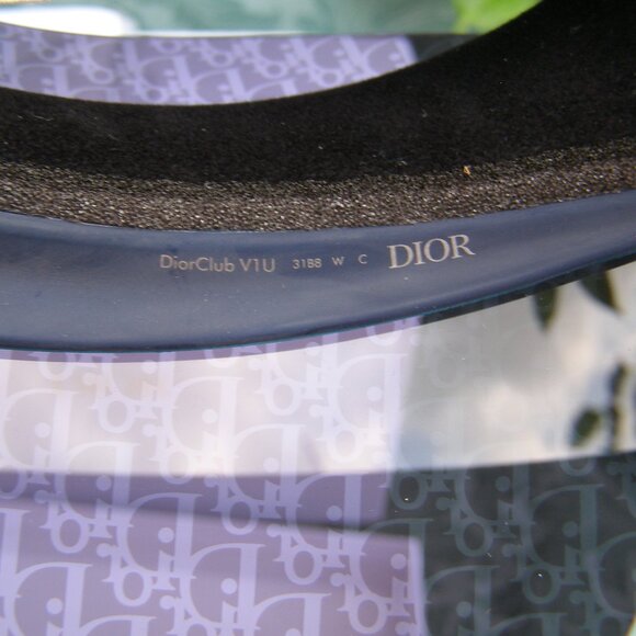 NEW Dior Club Oblique Visor FULL SET AUTHENTIC - Picture 8 of 12
